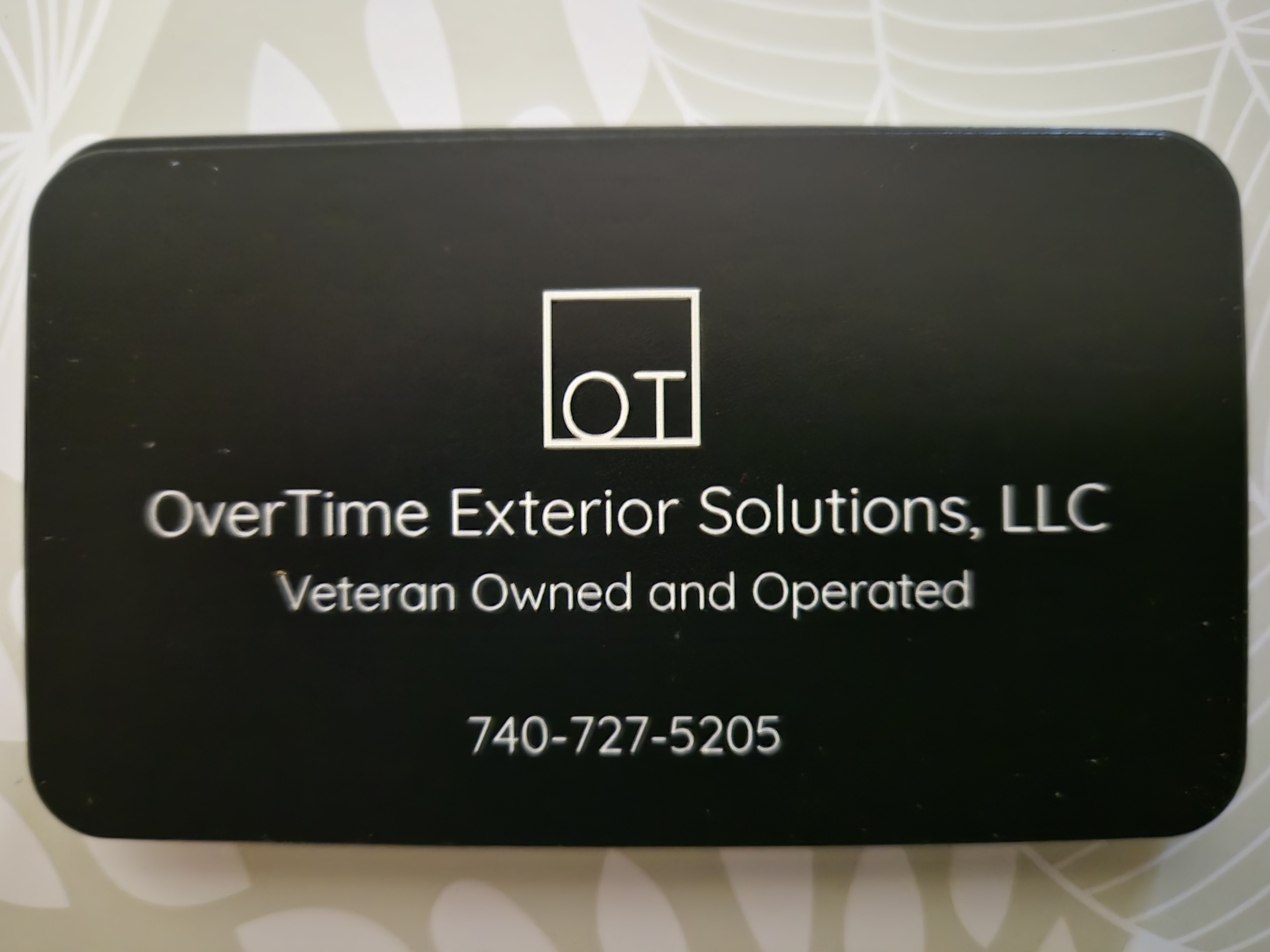 OverTime Exterior Solutions and Consulting logo