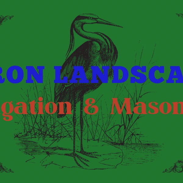 Heron Landscape Irrigation & Stonemasonry logo