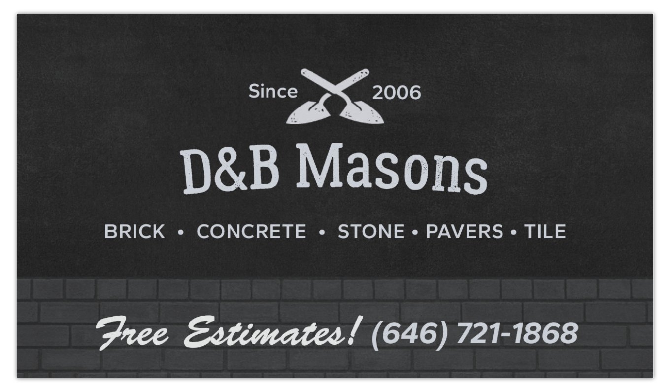D&B Masons logo