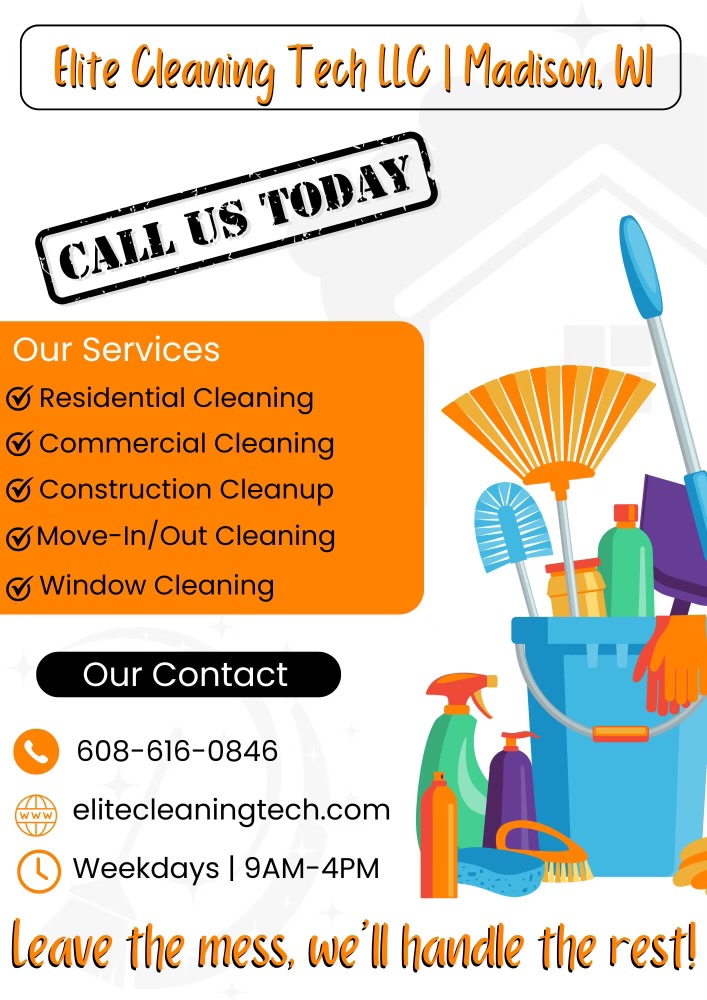 Elite cleaning tech logo