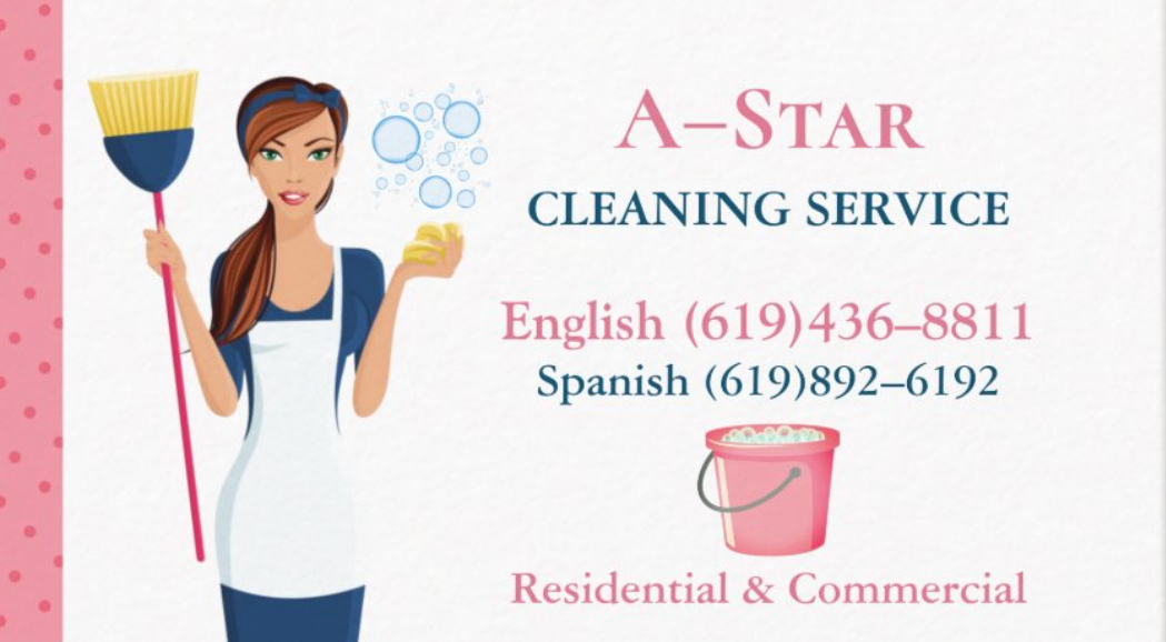 Logo for A star cleaning service llc