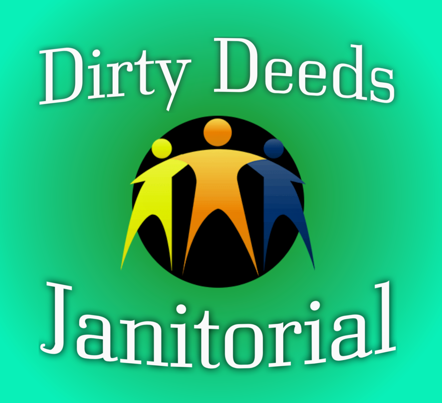 Dirty Deeds Janitorial logo