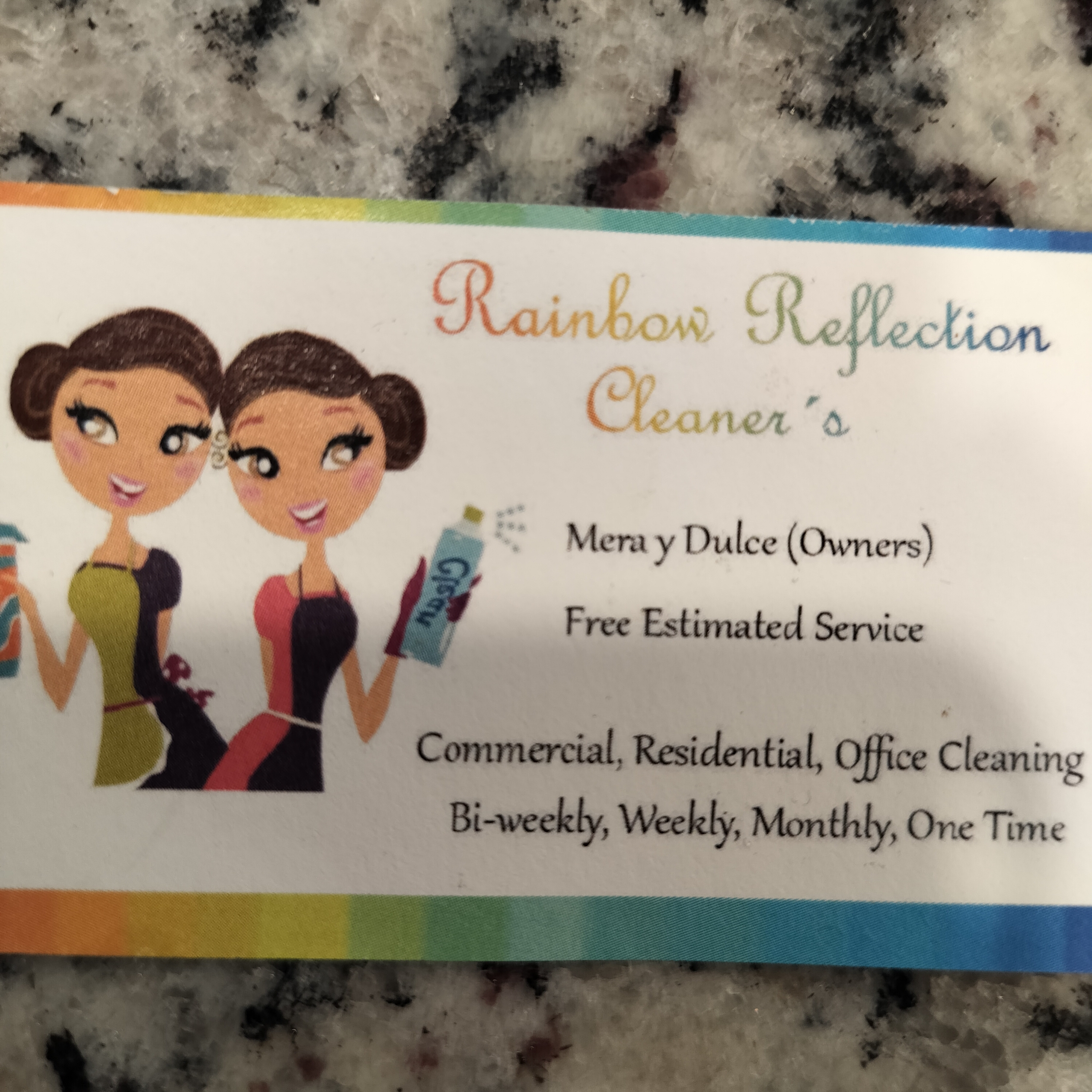 Rainbow Reflection Cleaner's logo