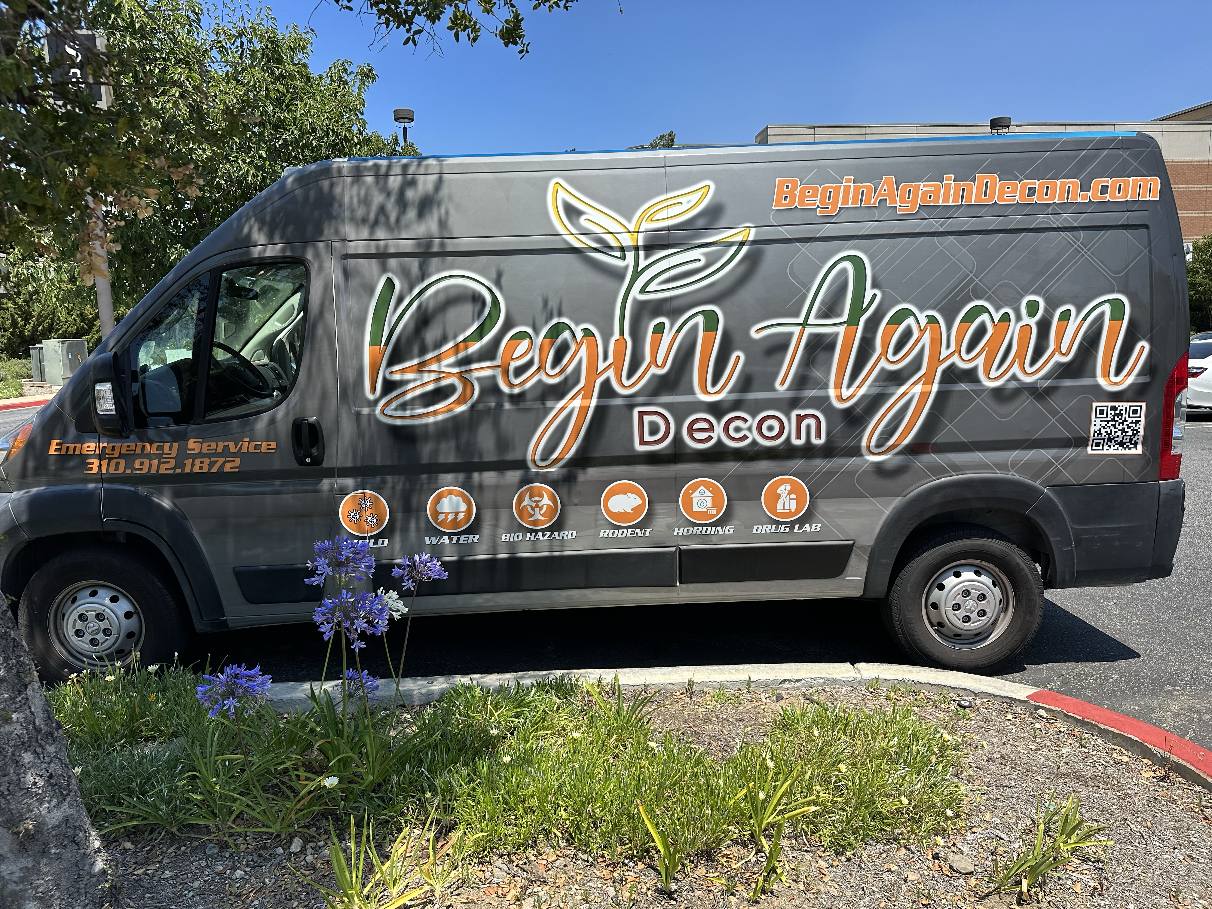 Logo for Begin Again Decon
