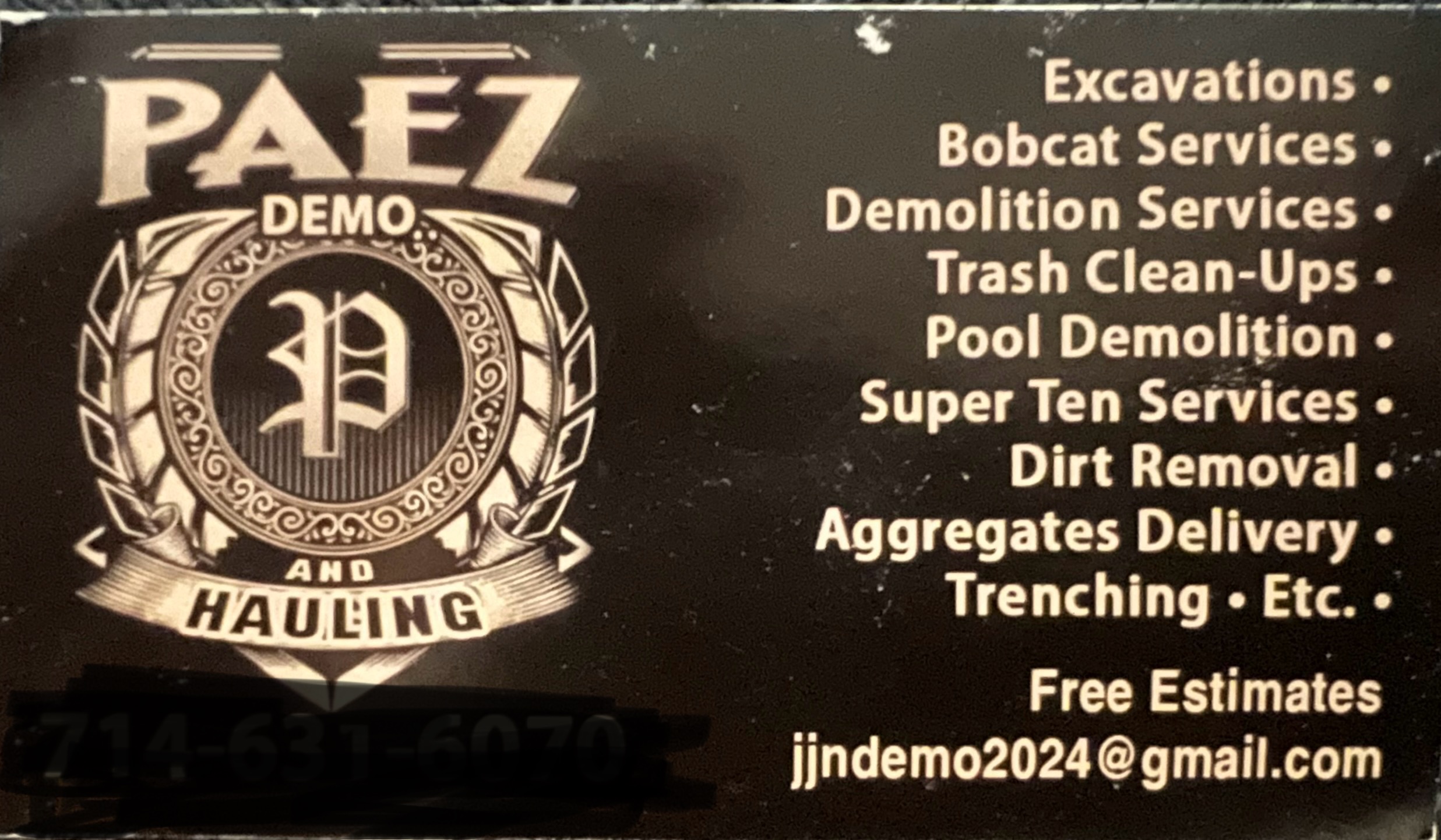 Avatar for Paez hauling and demo