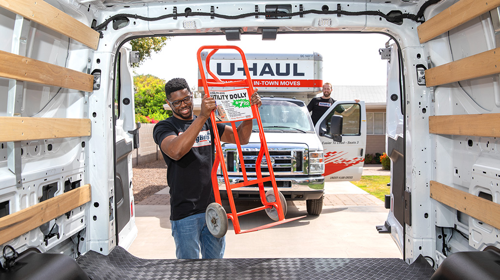 Johnson moving company logo