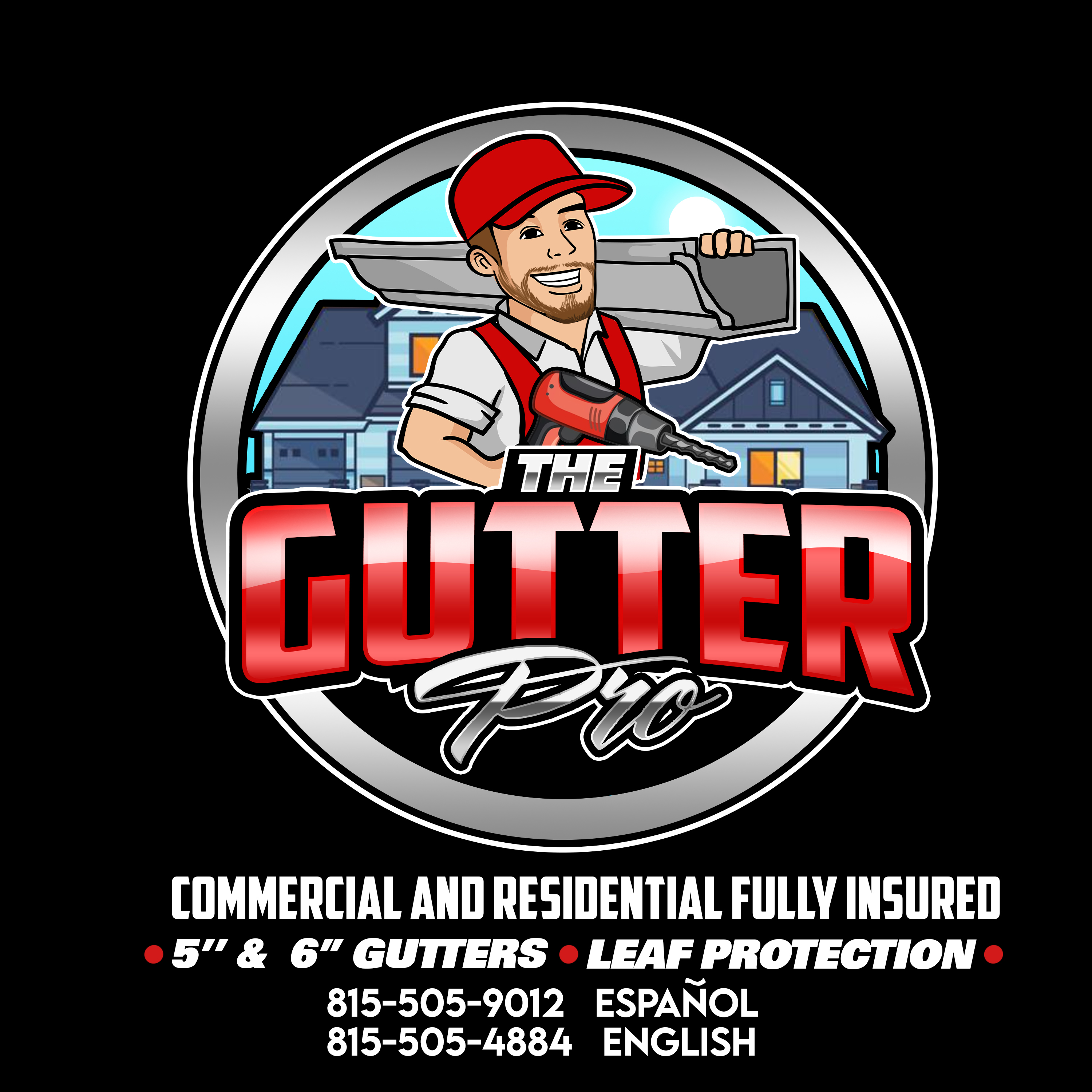 The gutter pro logo