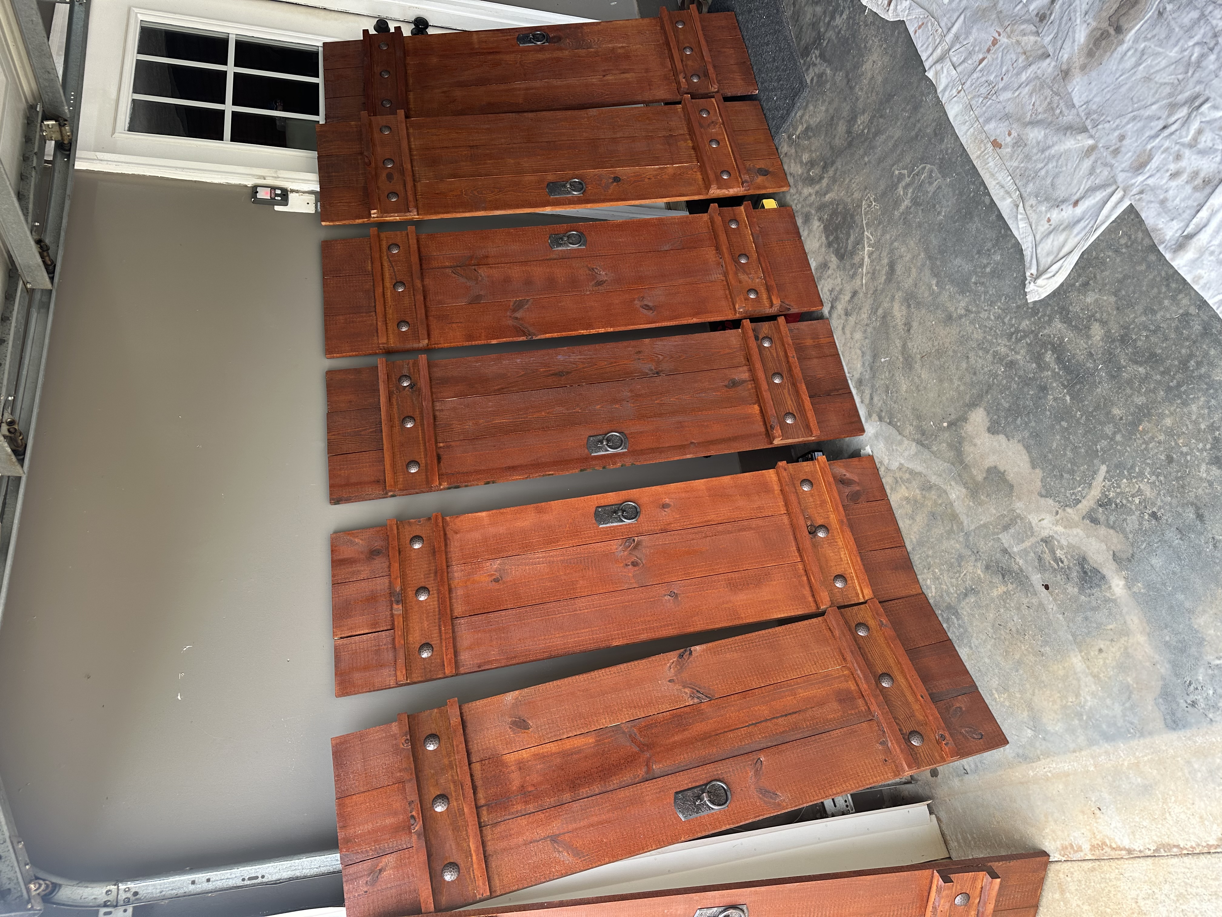 Custom Wood shutters logo