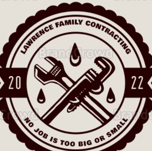 Lawrence family contracting LLC. logo