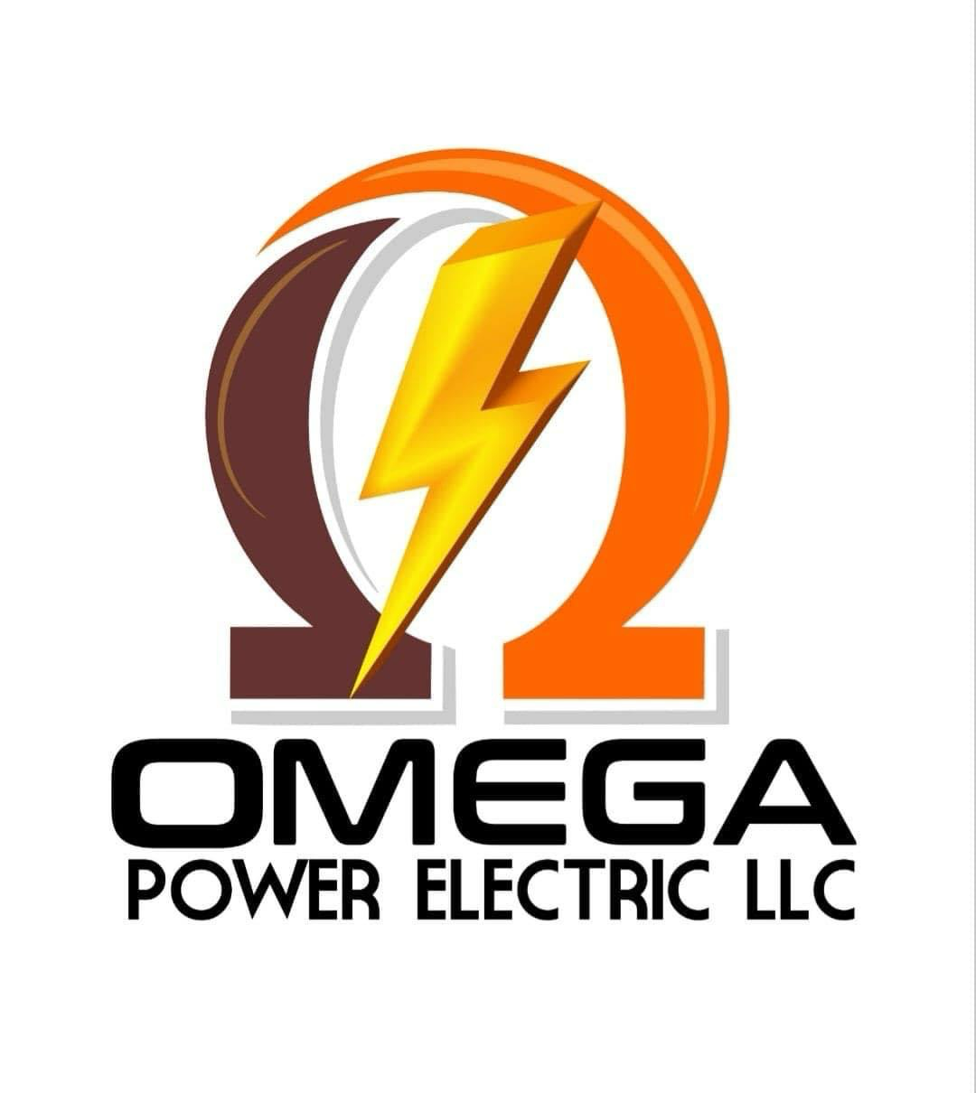 Omega power electric logo