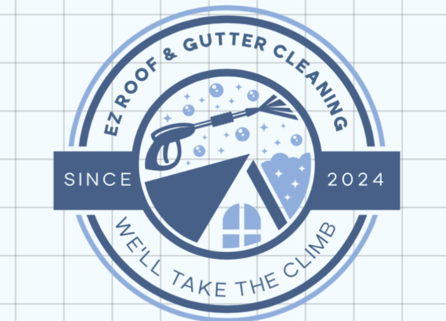 EZ Roof & Gutter cleaning logo