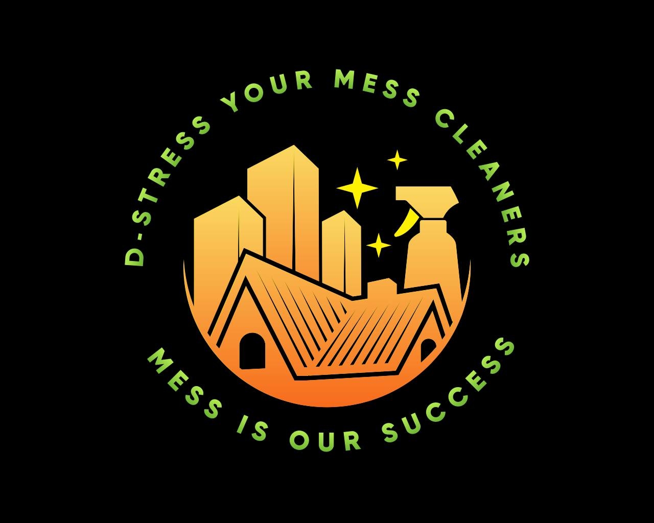 D-Stress Your Mess Cleaners logo