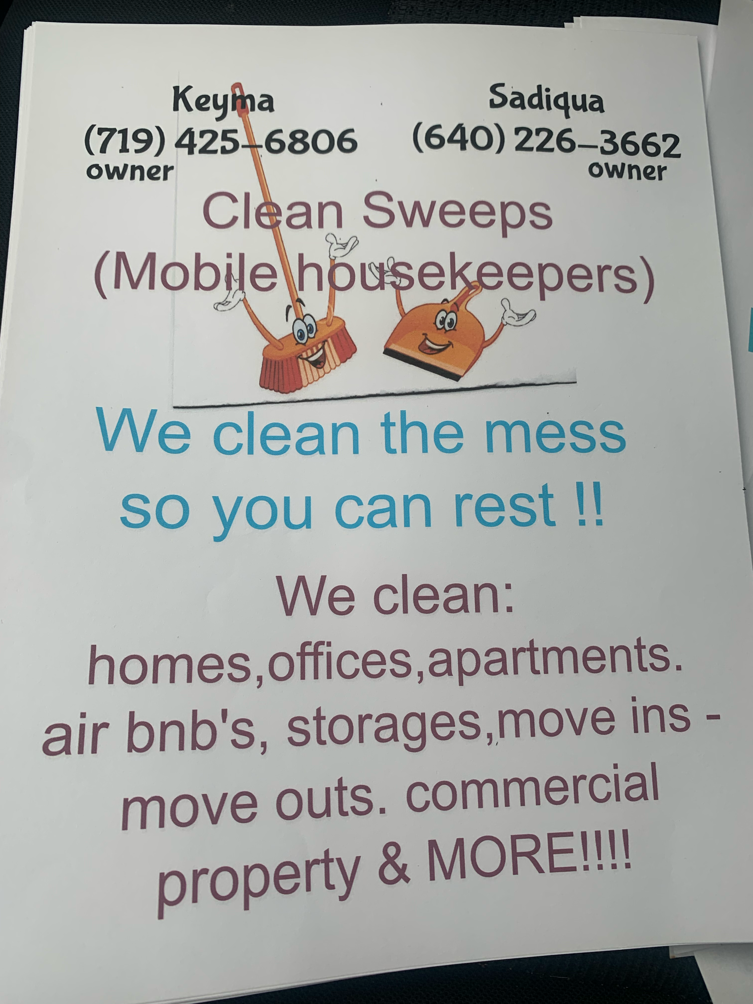 Clean Sweeps logo