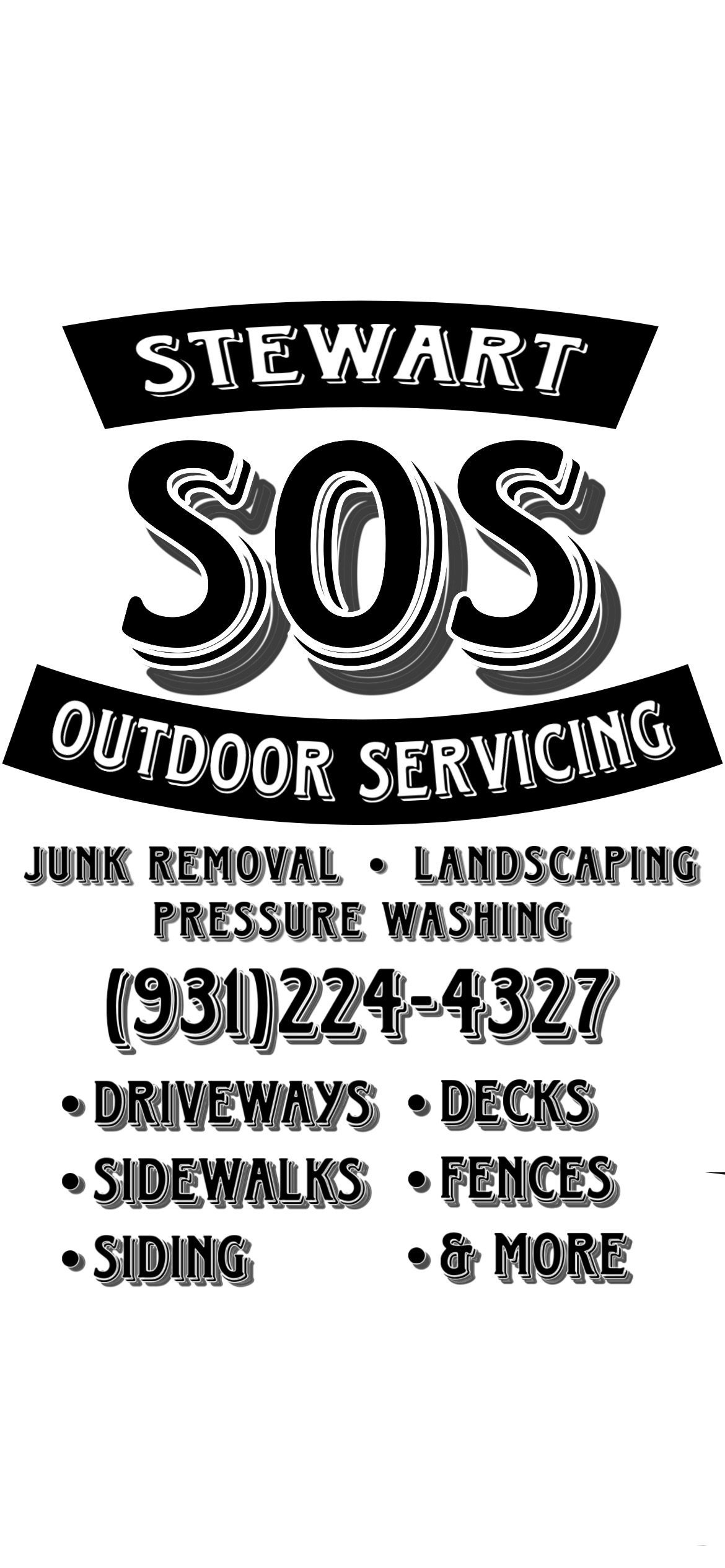 STEWART OUTDOOR SERVICING logo
