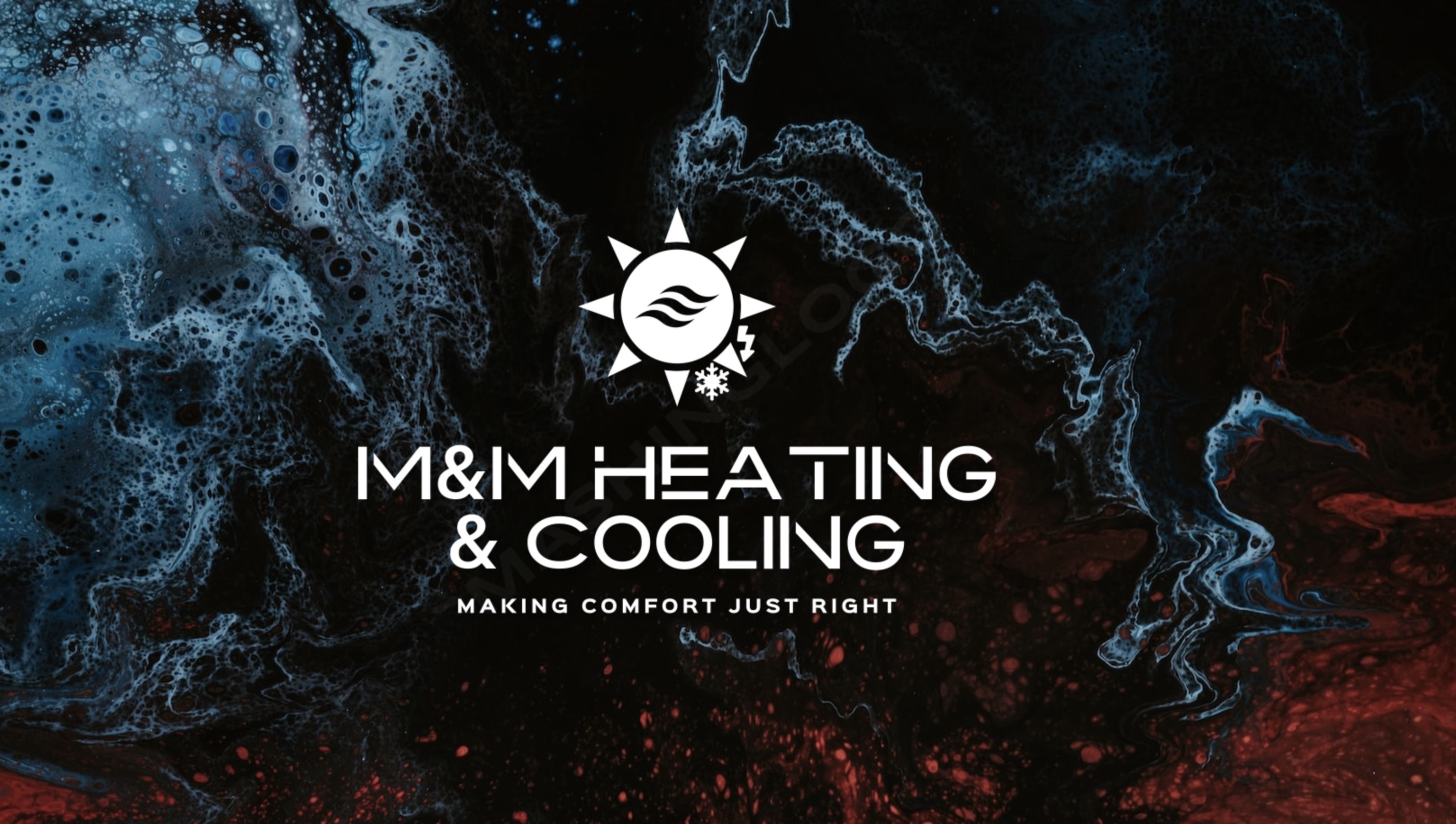 M&M Heating and Cooling logo