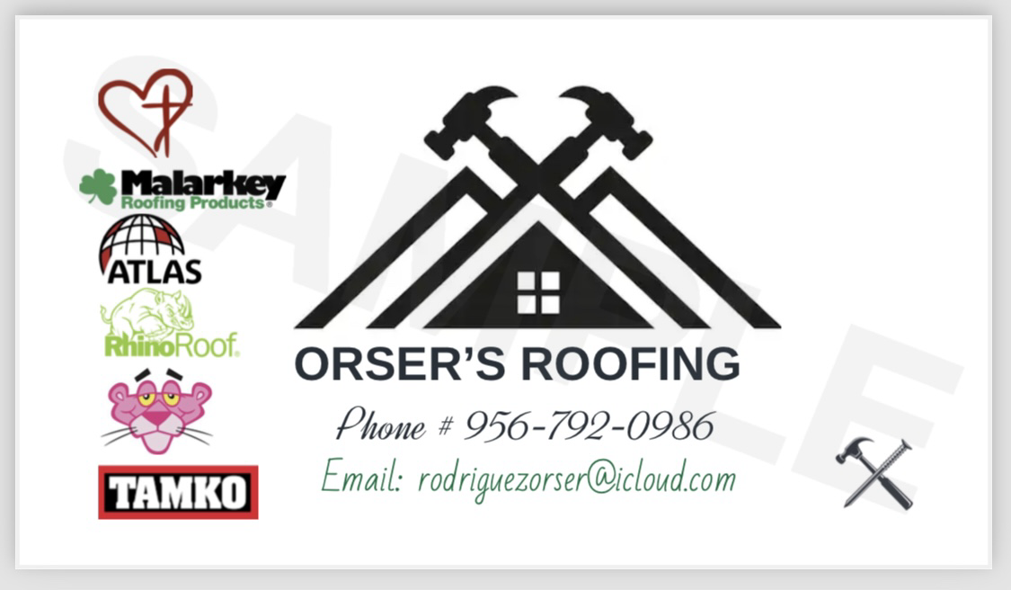 Orser’s Roofing logo