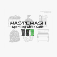 WASTEWASH Sparkling Clean Cans logo