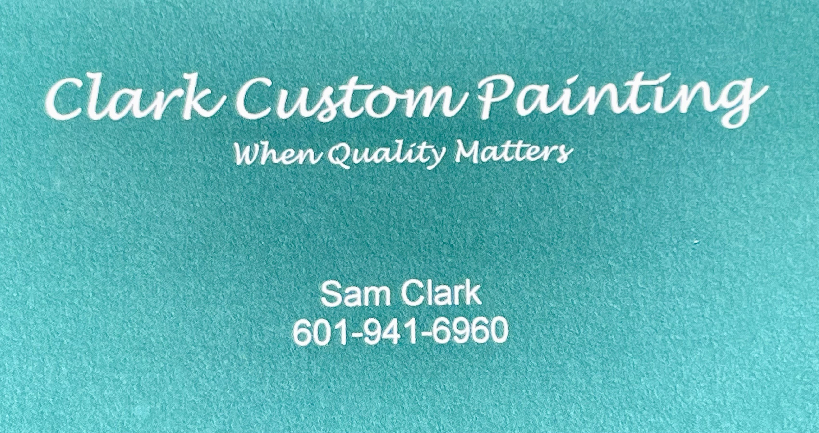 Clark Custom Painting logo