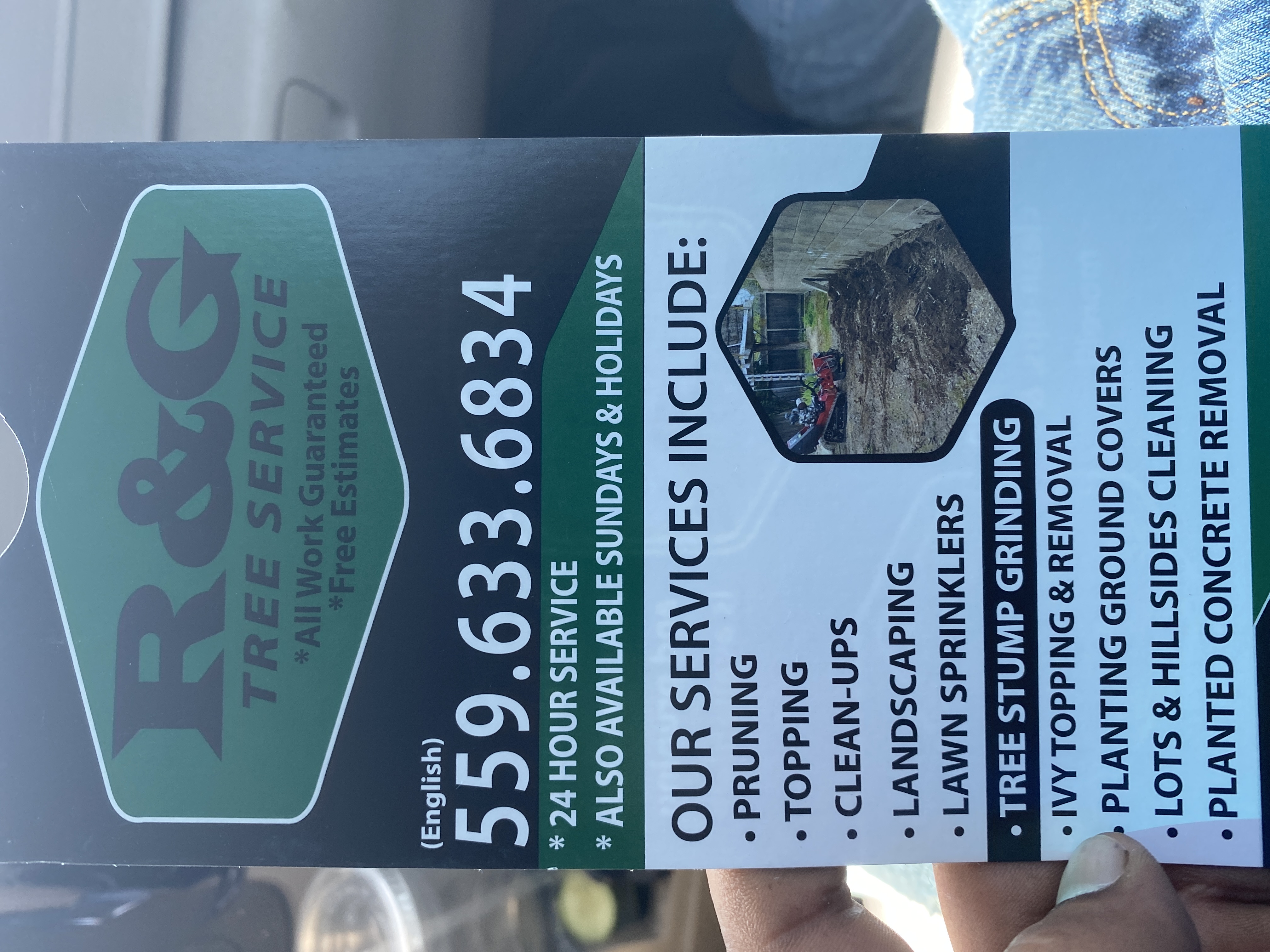 R&G Tree Service logo