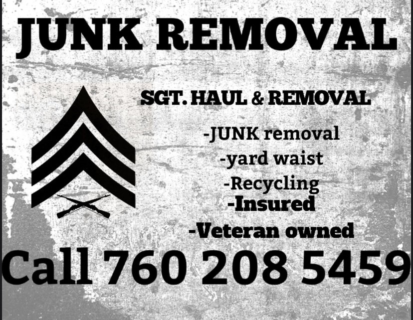 SGT. HAUL & DISPOSAL logo