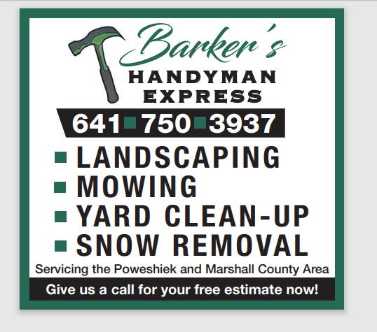 Barker's Handyman Express logo