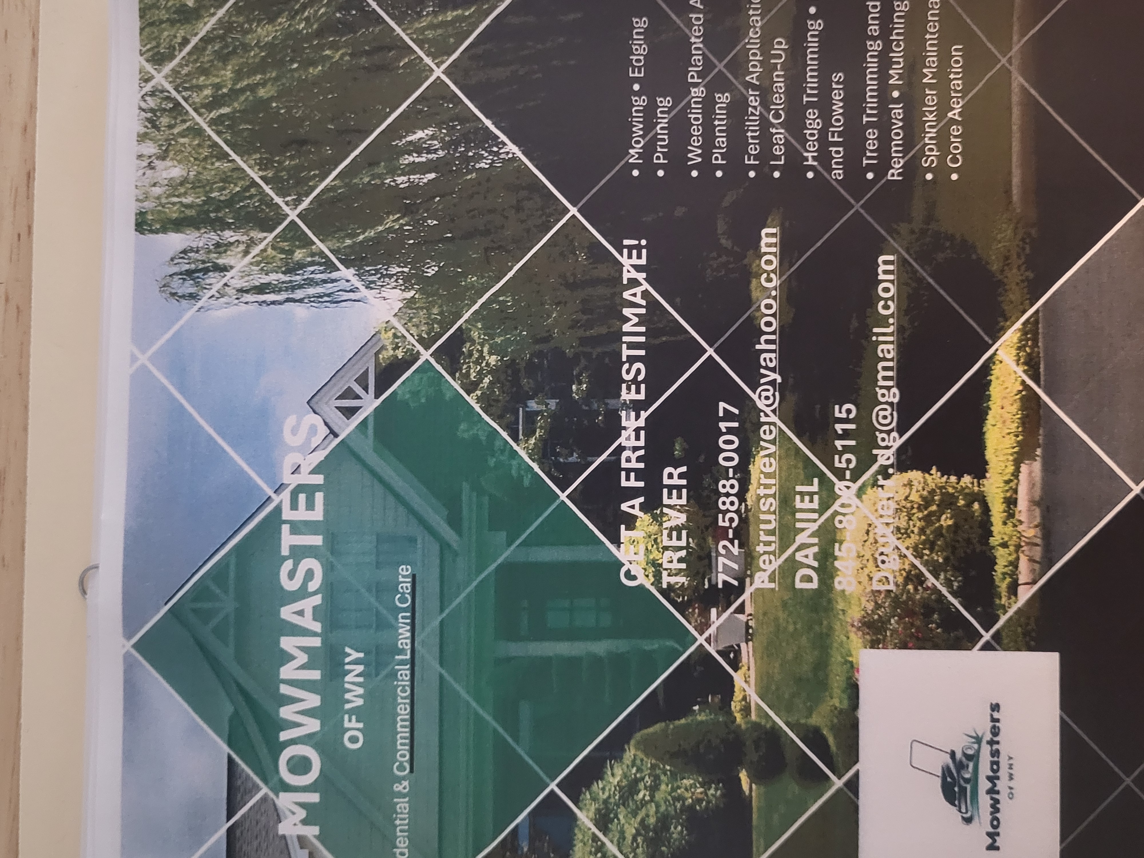 MowMasters logo