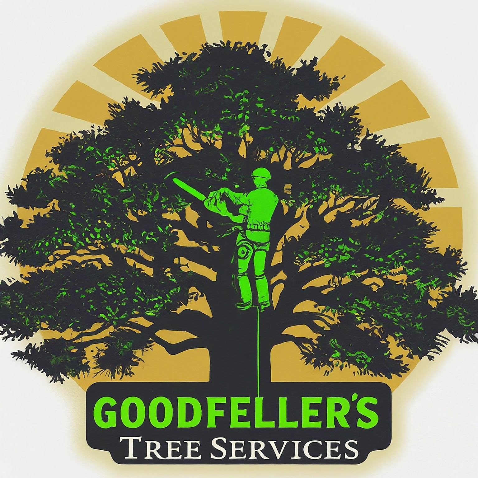 Goodfellers tree service logo
