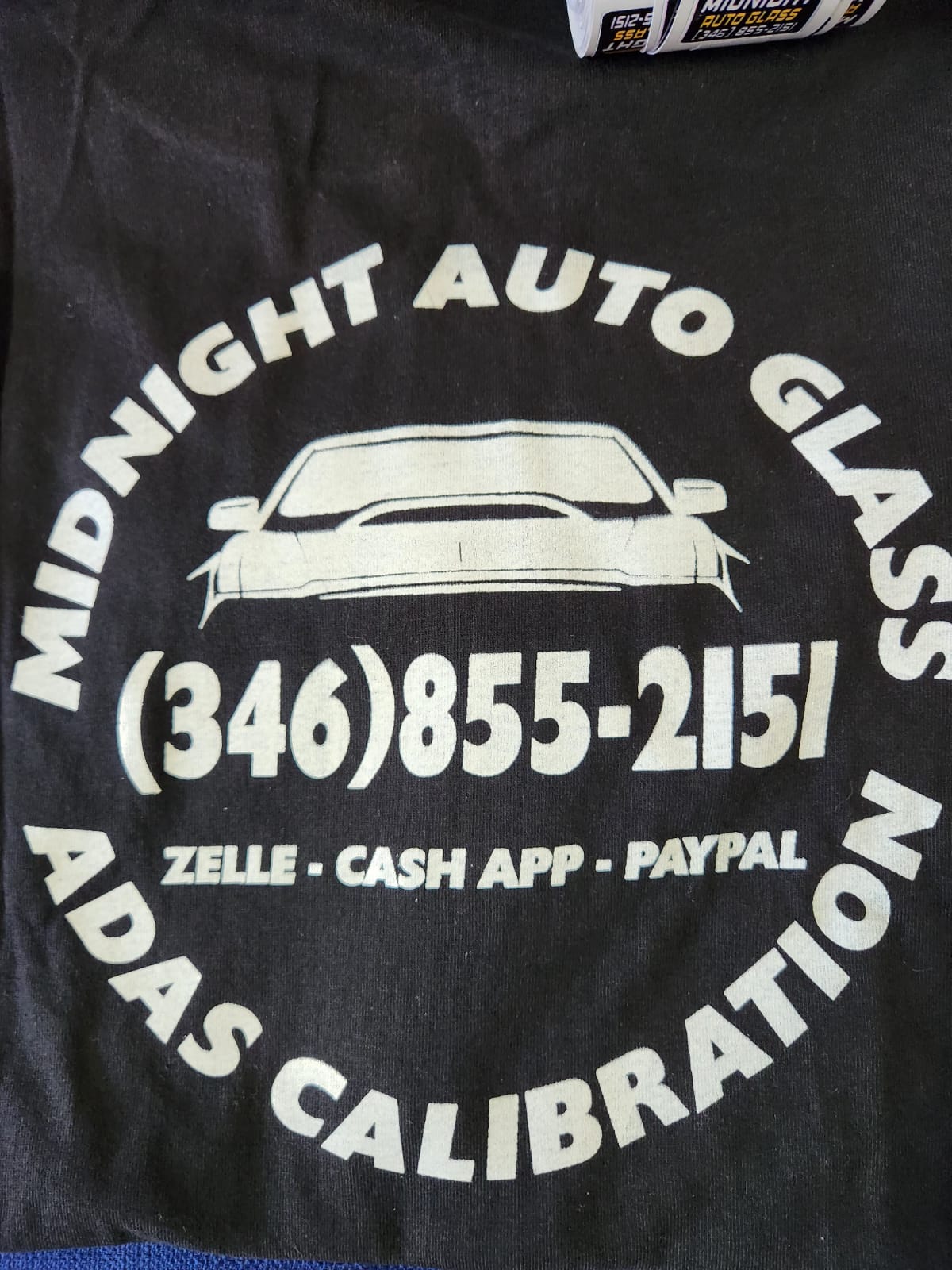 Midnight auto glass logo