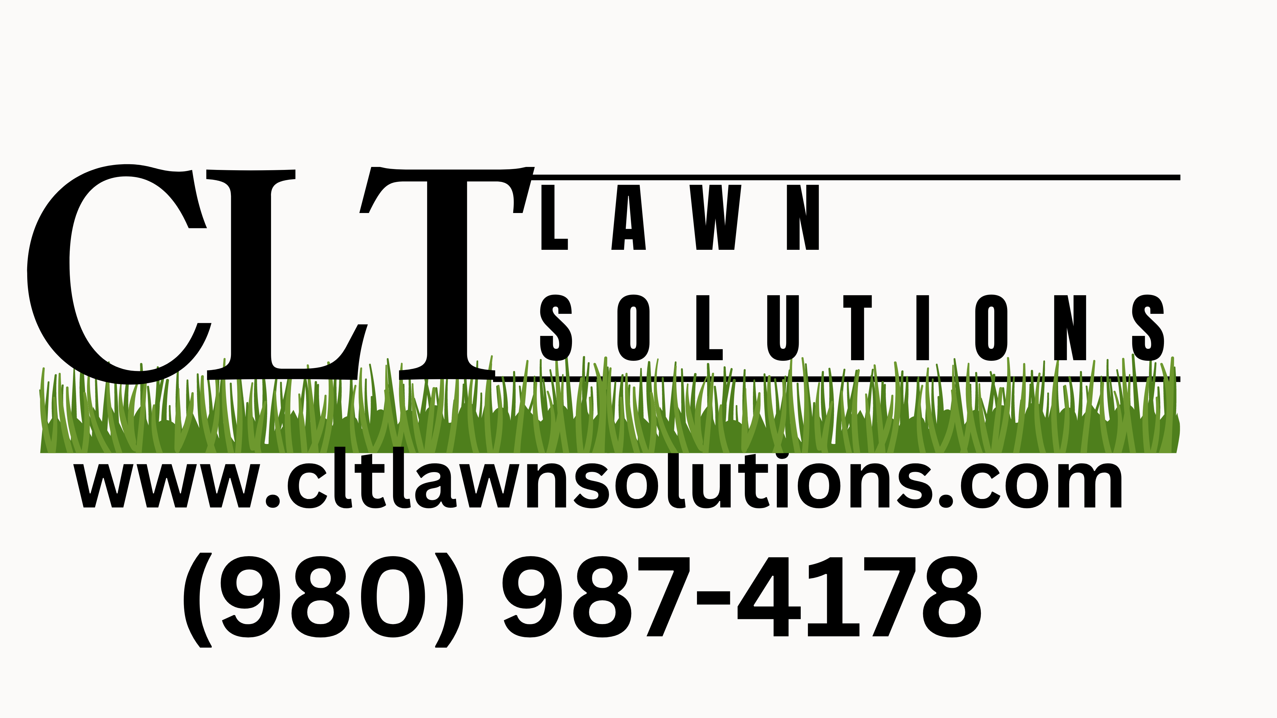 CLT Lawn Solutions logo