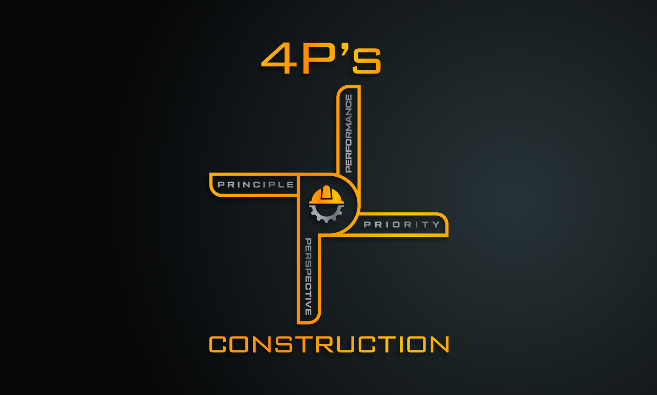 4P'S CONSTRUCTION logo