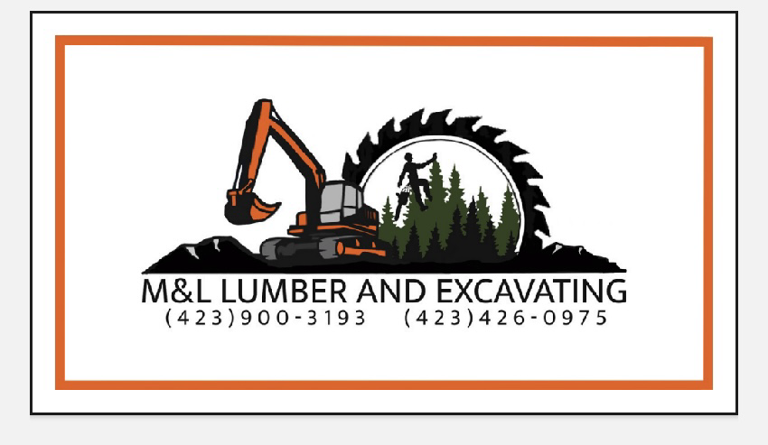 M&L Lumber & Excavating logo