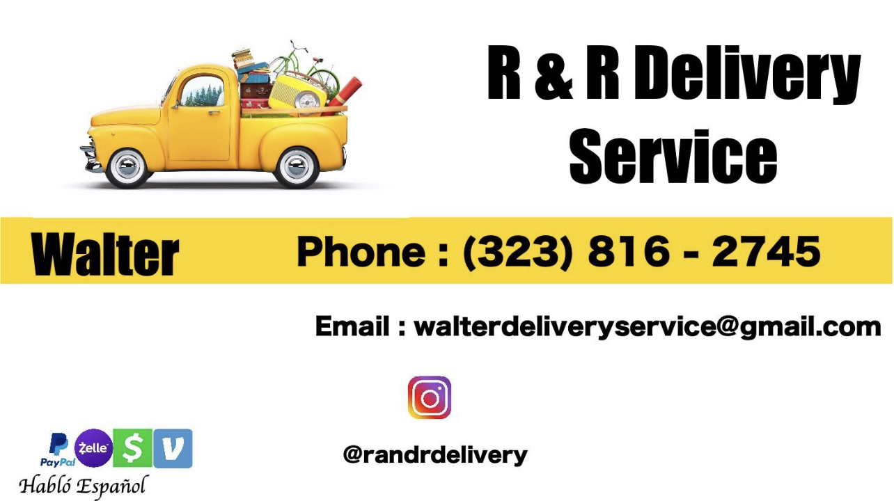 R&R Delivery Service And Hauling logo