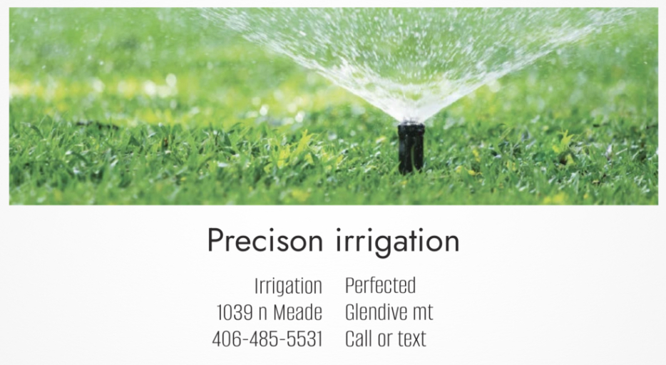 Precision irrigation logo