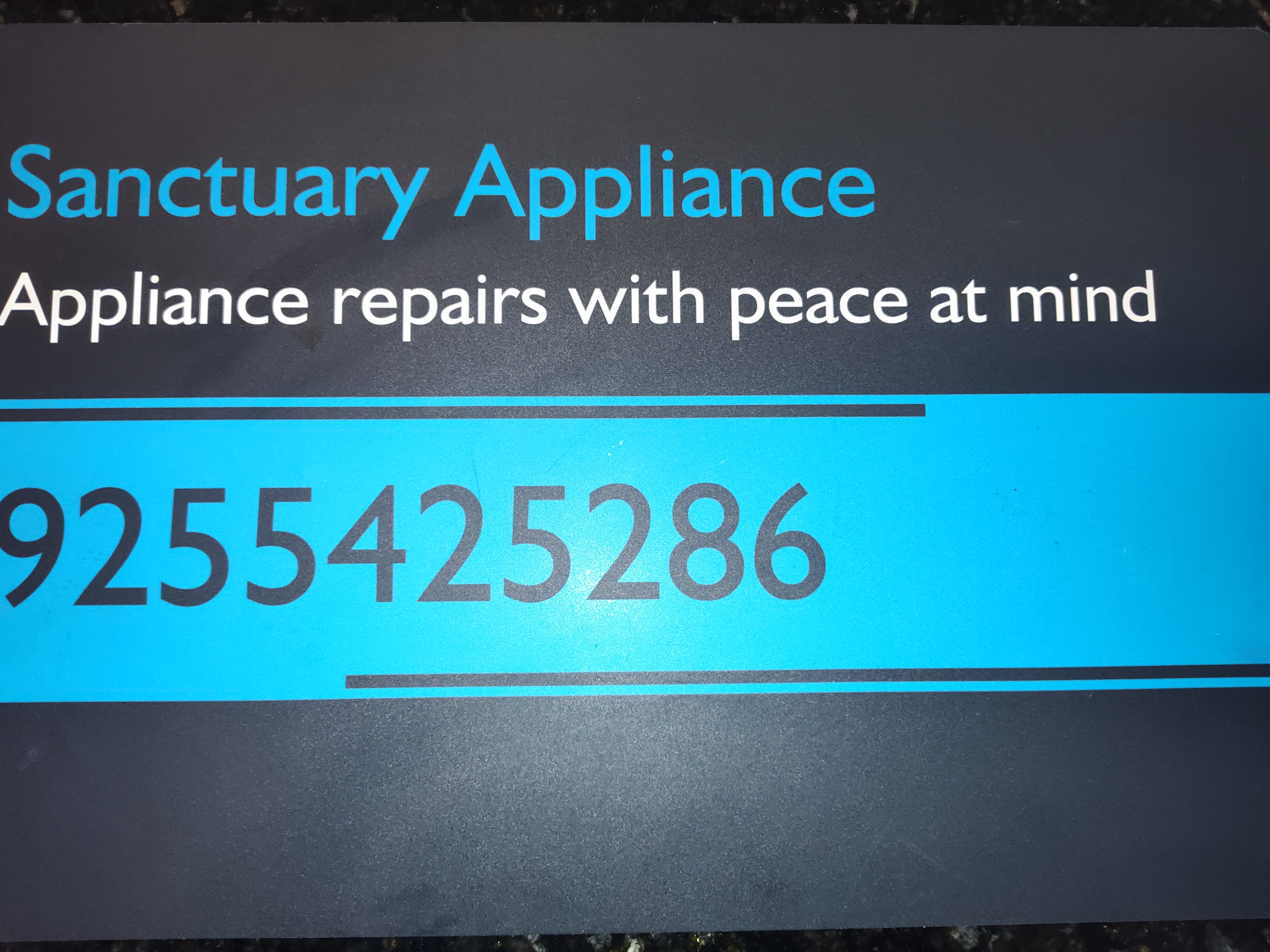 Sanctuary appliance repair logo