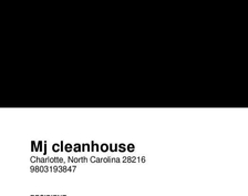 Avatar for MJ Cleanhouse