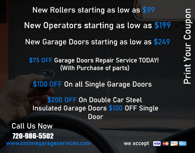 OnTime Garage Services logo
