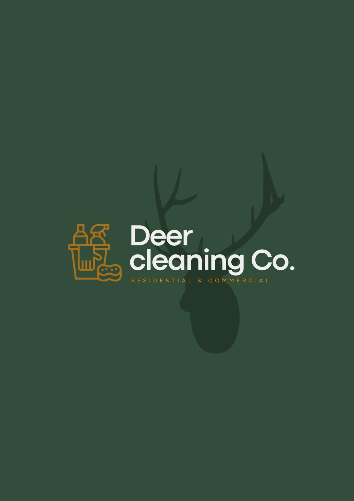 Logo for Deer Cleaning Co.
