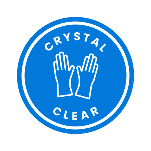crystal clear cleaning logo