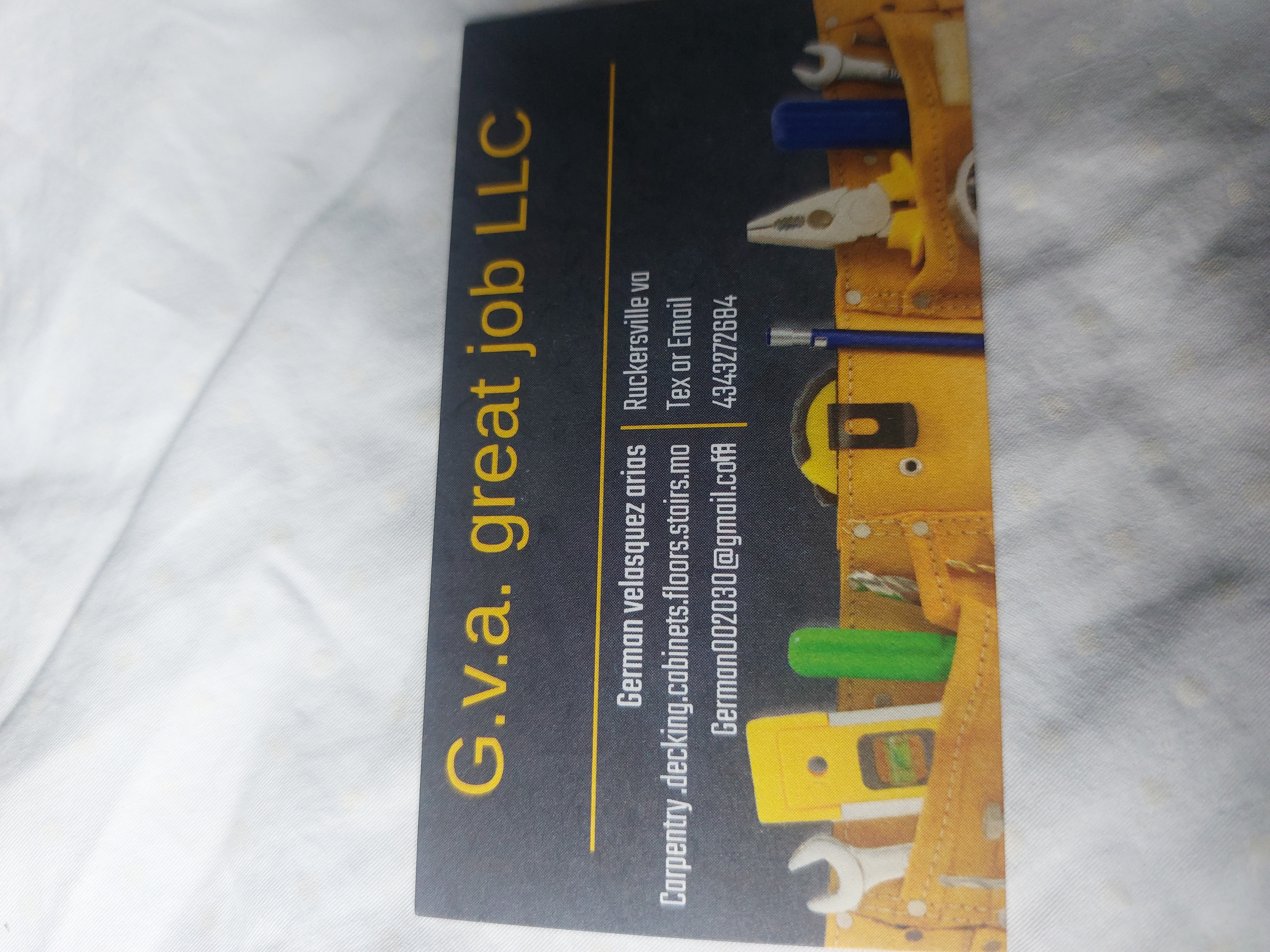 G .V.A great job LLC logo
