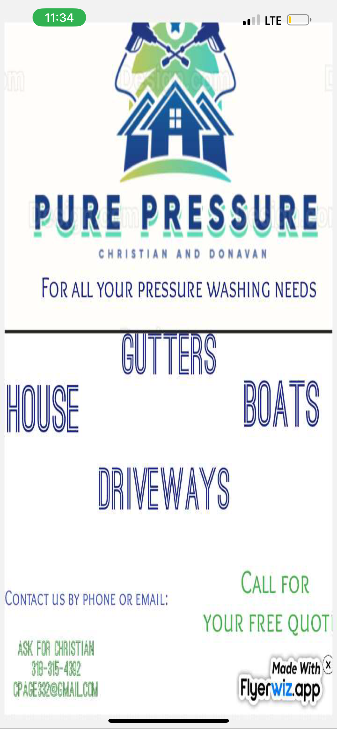 Pure pressure logo