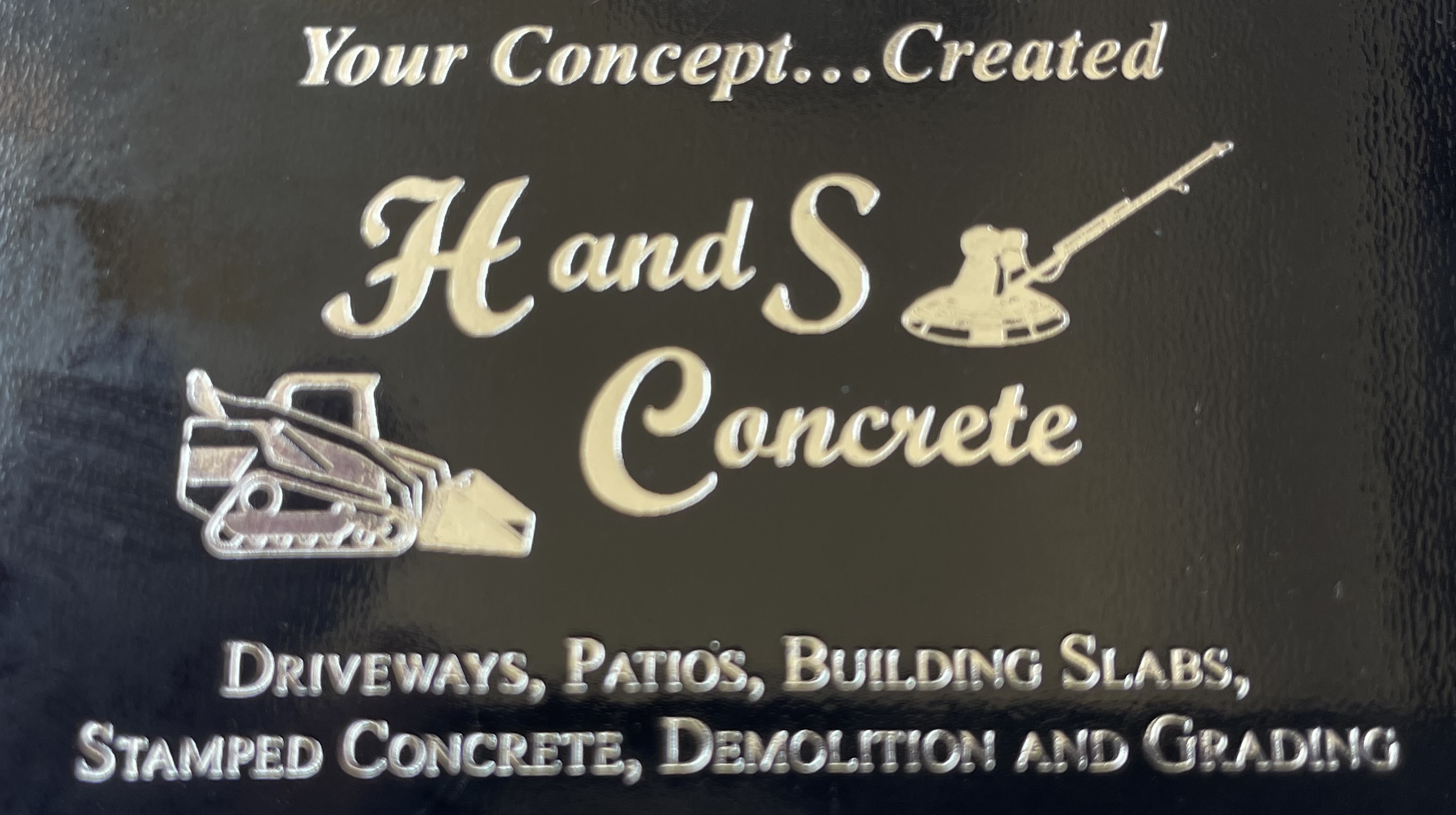 H&S Concrete logo