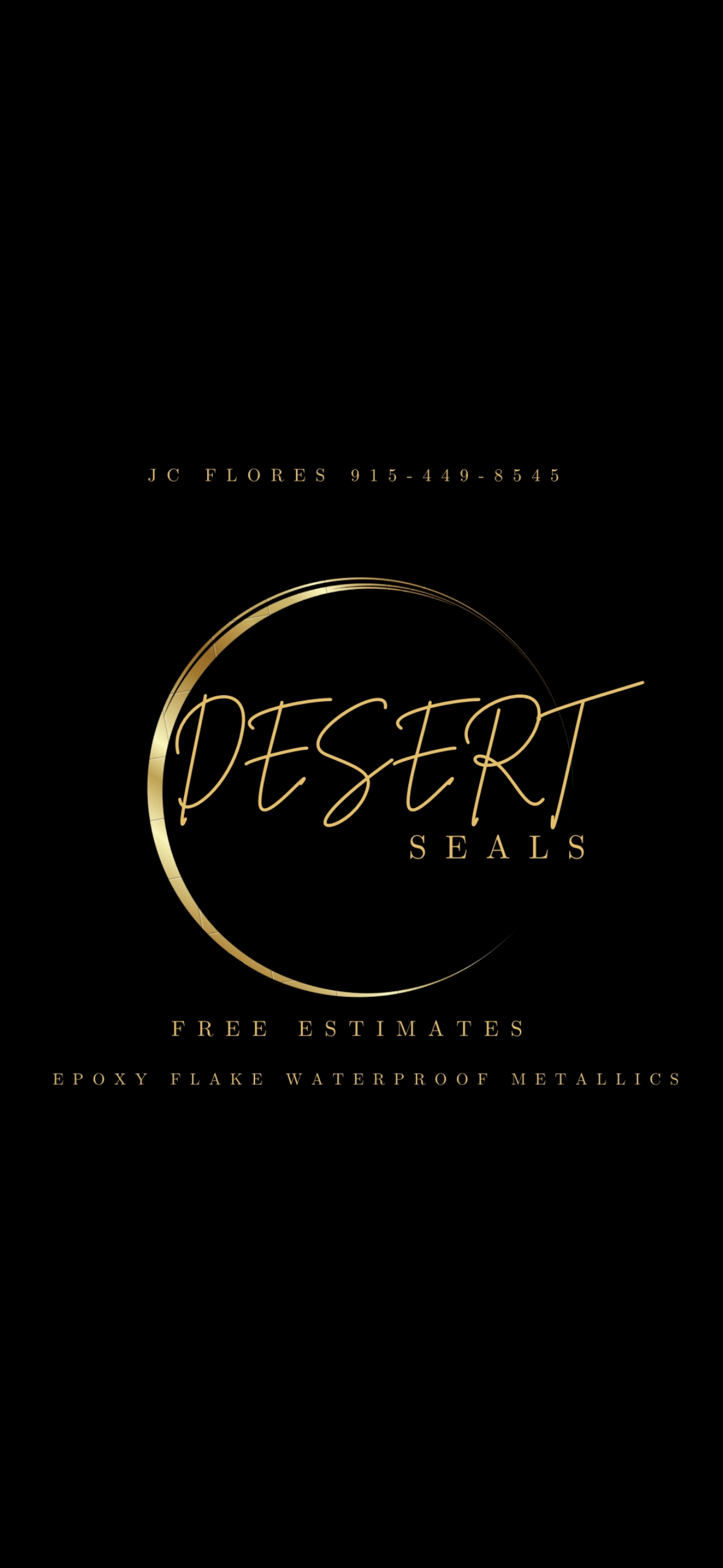 Desert seals epoxy and floors logo