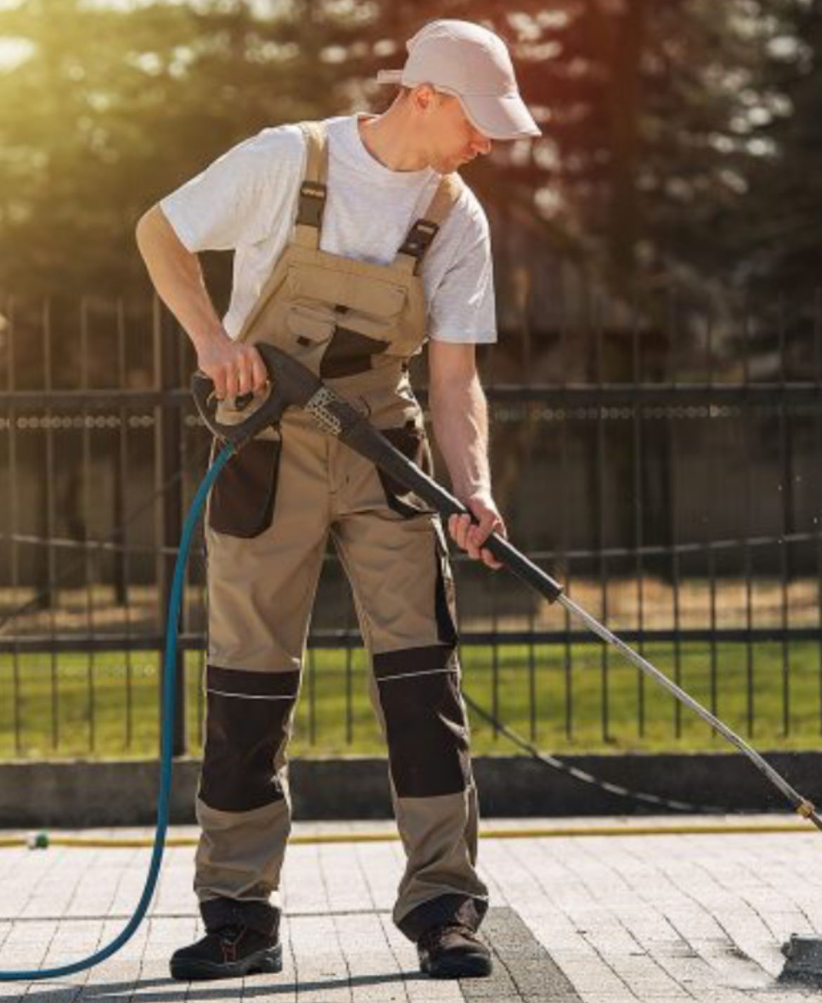 Mavericks pressure washing logo