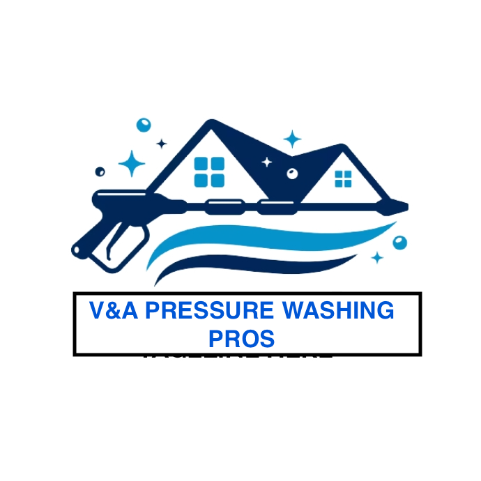 V&A PRESSURE WASHING PROS logo