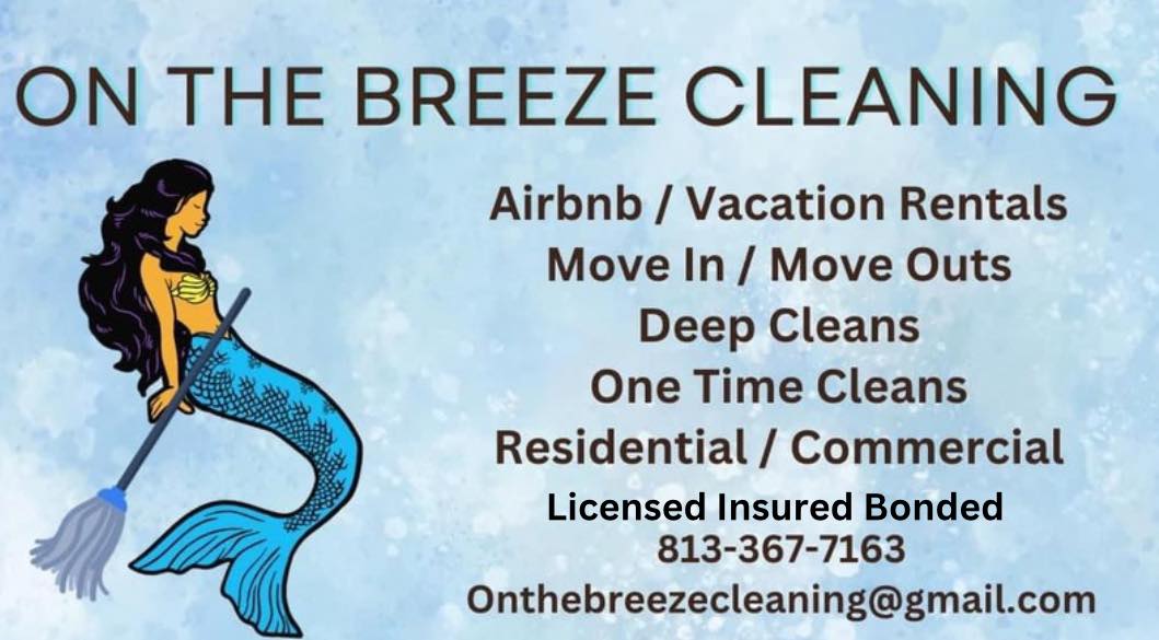 On The Breeze Cleaning logo