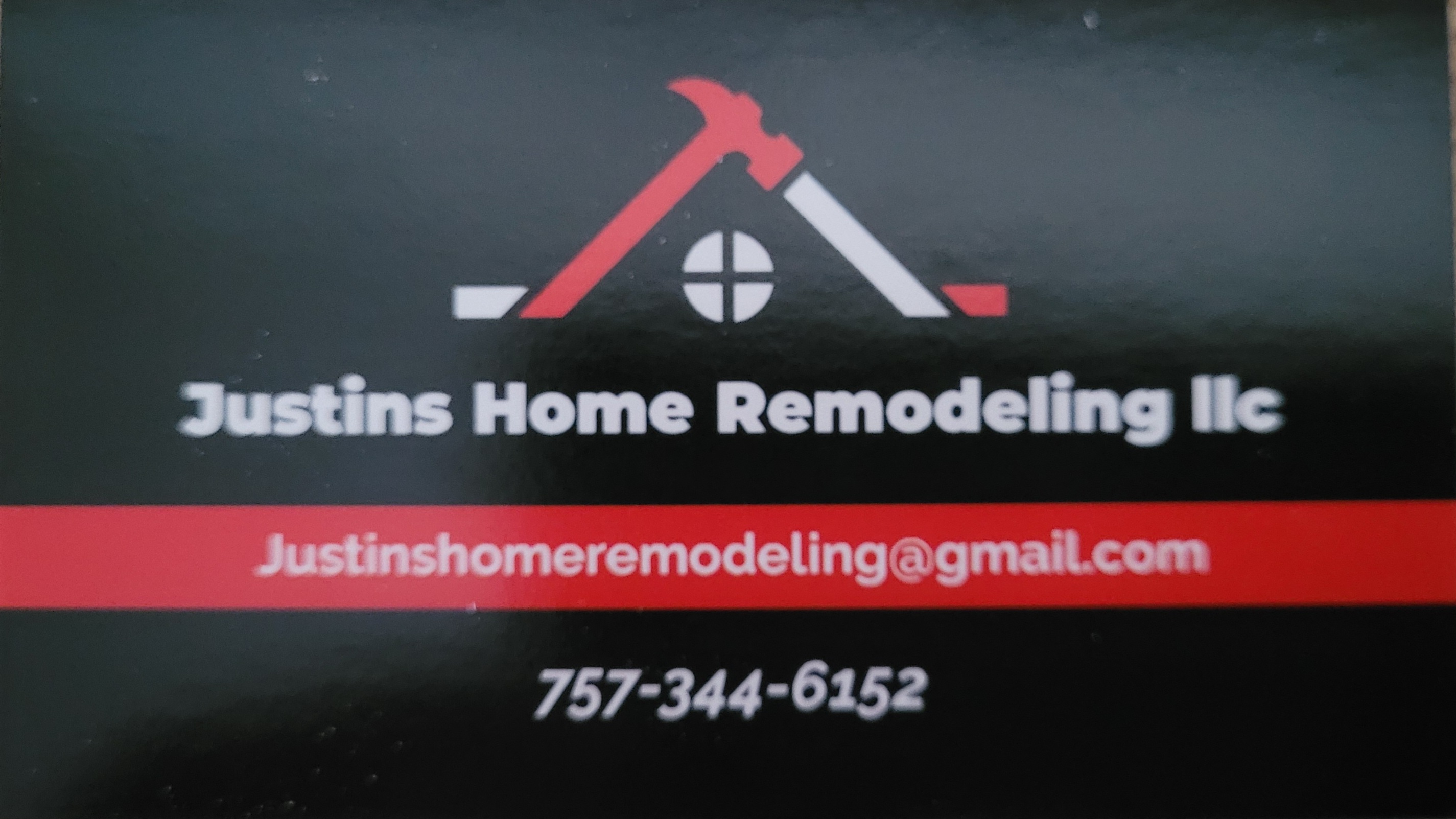 Justins home remodeling logo