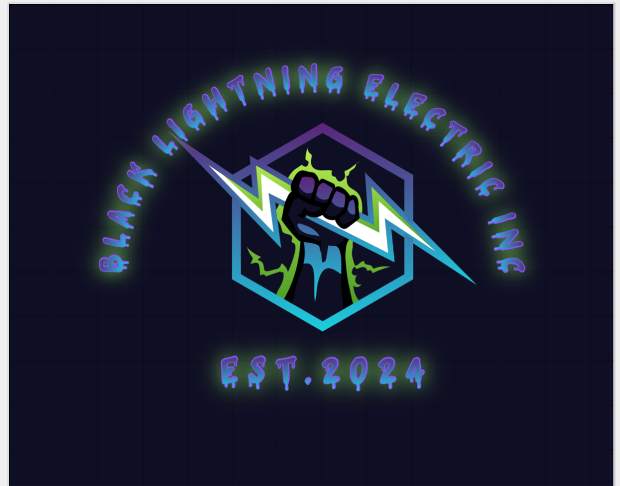 Logo for Black lightning electric INC