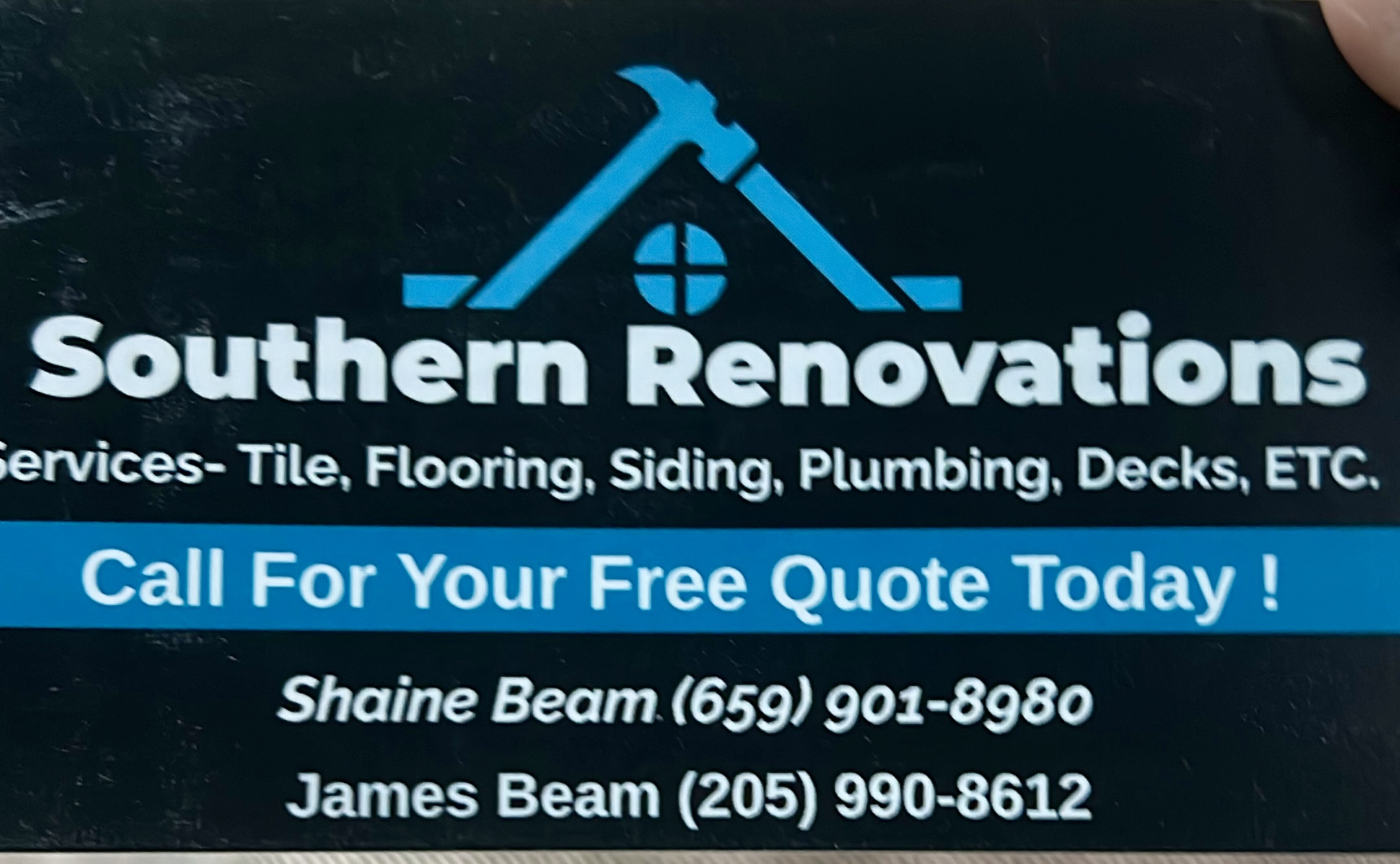 Southern renovations & Co. logo