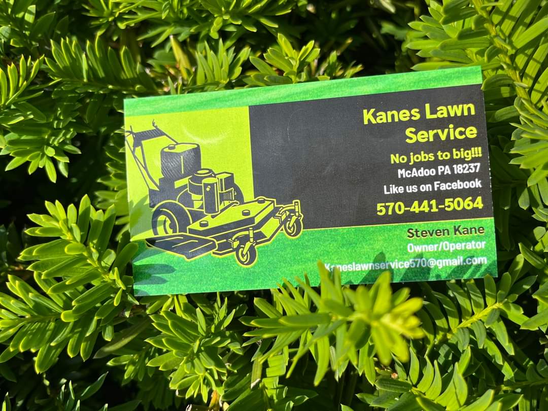Kanes lawn service logo