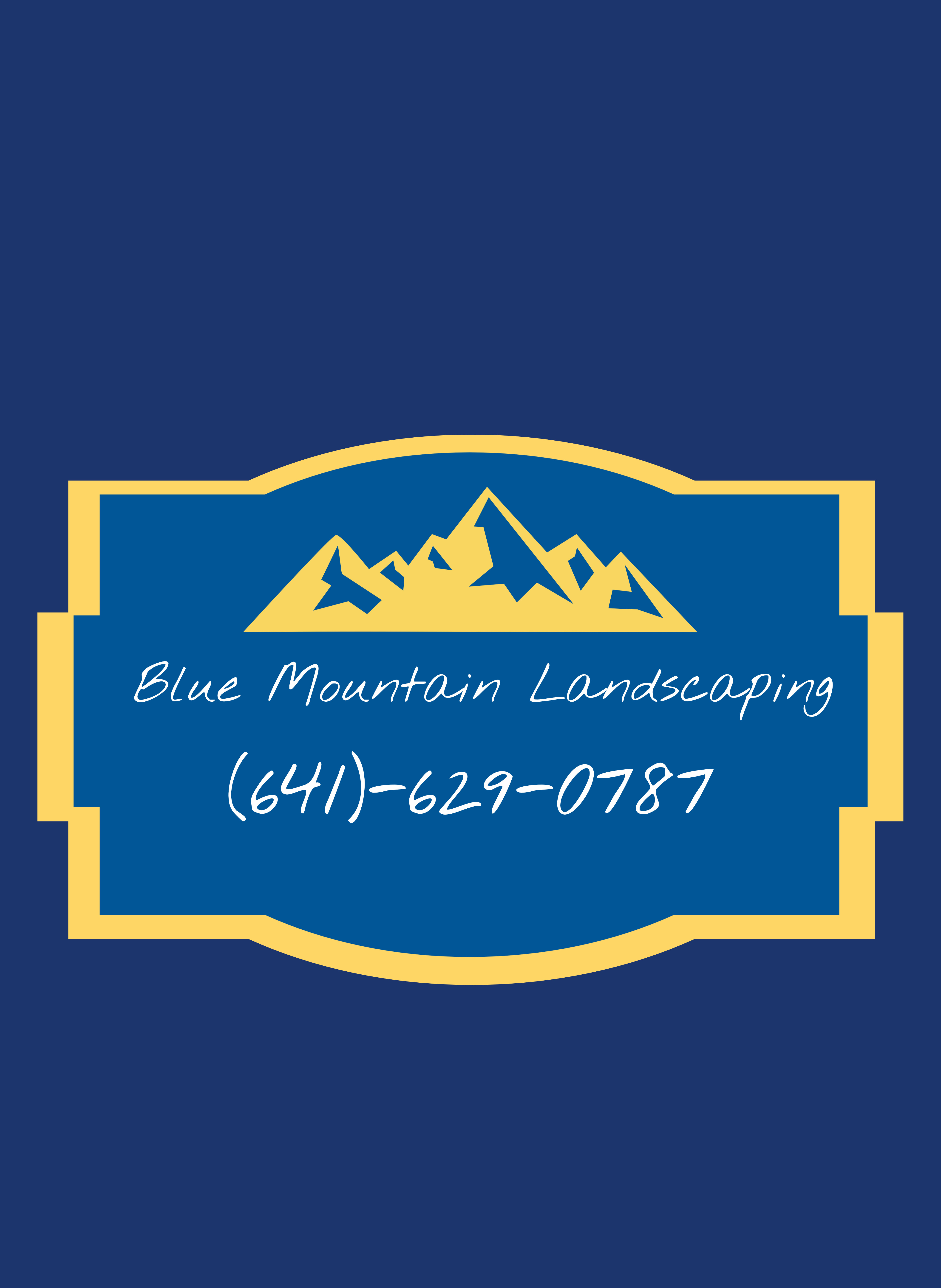Blue Mountain Landscaping logo